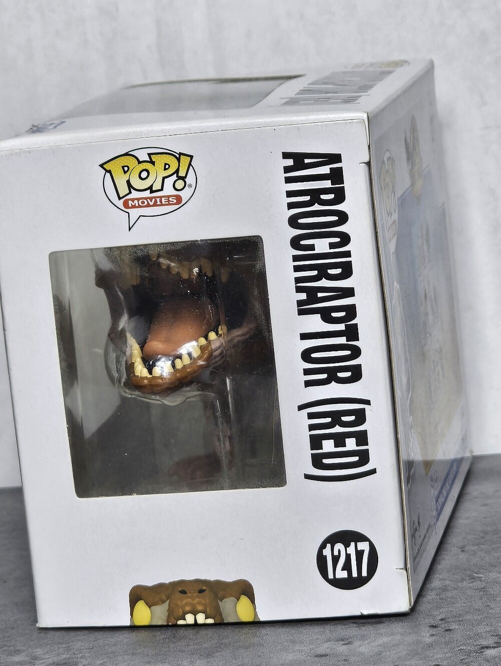 JURASSIC WORLD ATROCIRAPTOR RED FUNKO POP #1217 - Picture 2 of 4